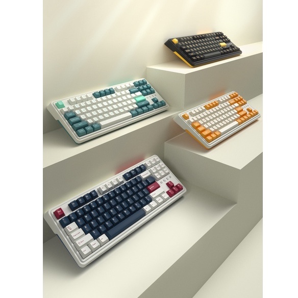 Bàn phím cơ FL-Esports CMK87 CPM Metal Heart RGB/ Hotswap/ Bluetooth/ Wireless 2.4Ghz/ USB Type C chính hãng