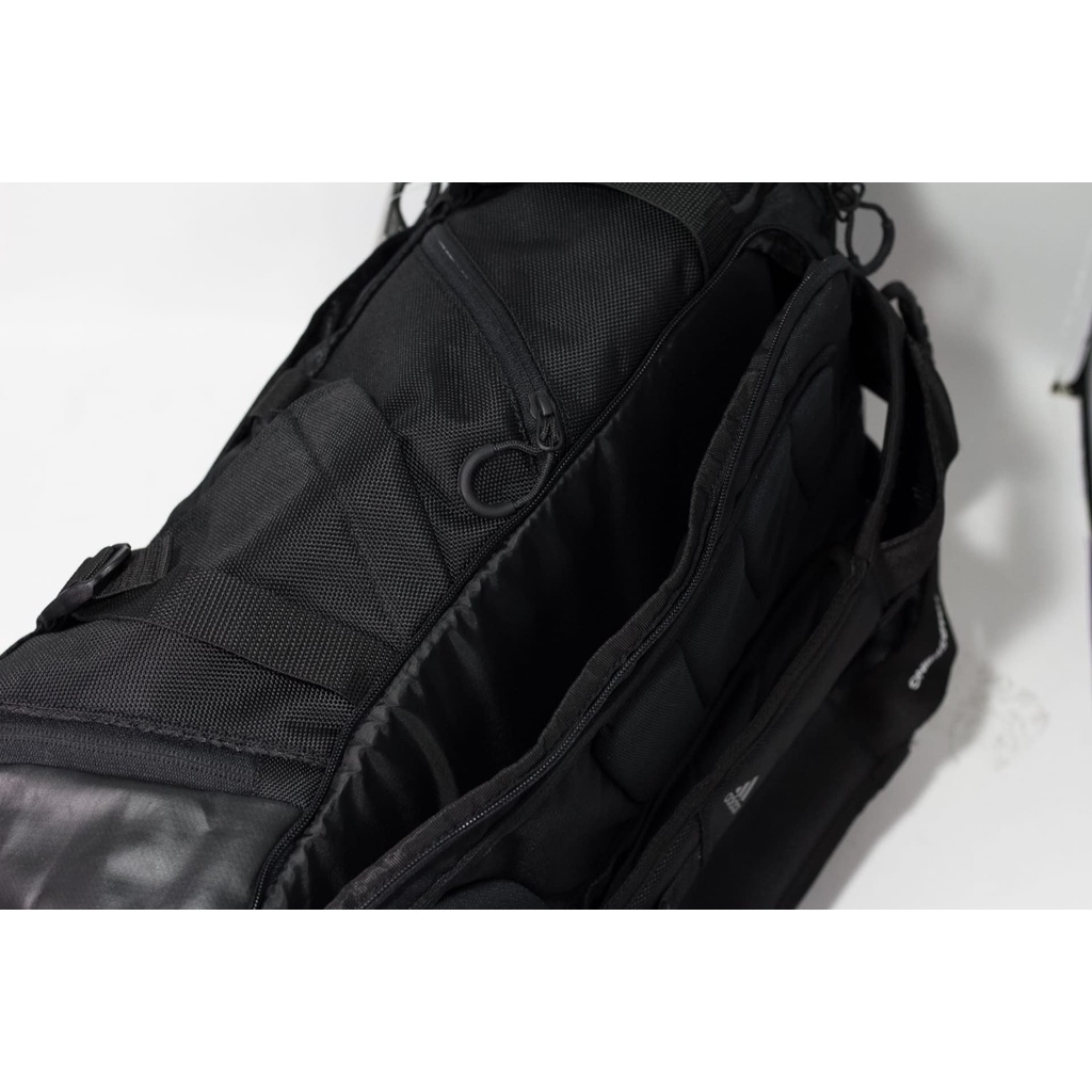 Balo du lịch Adidas OPS Backpack Black Rucksack Day Pack ngăn chính rộng rãi cho chuyến đi 3-4 ngày - Emmy