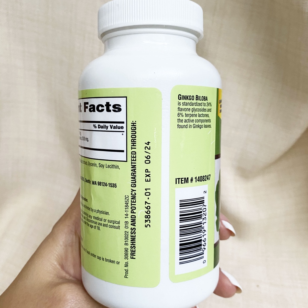 Viên bổ não Ginkgo Biloba