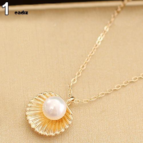 Dây chuyền hợp kim đính ngọc trai giả xinh xắn