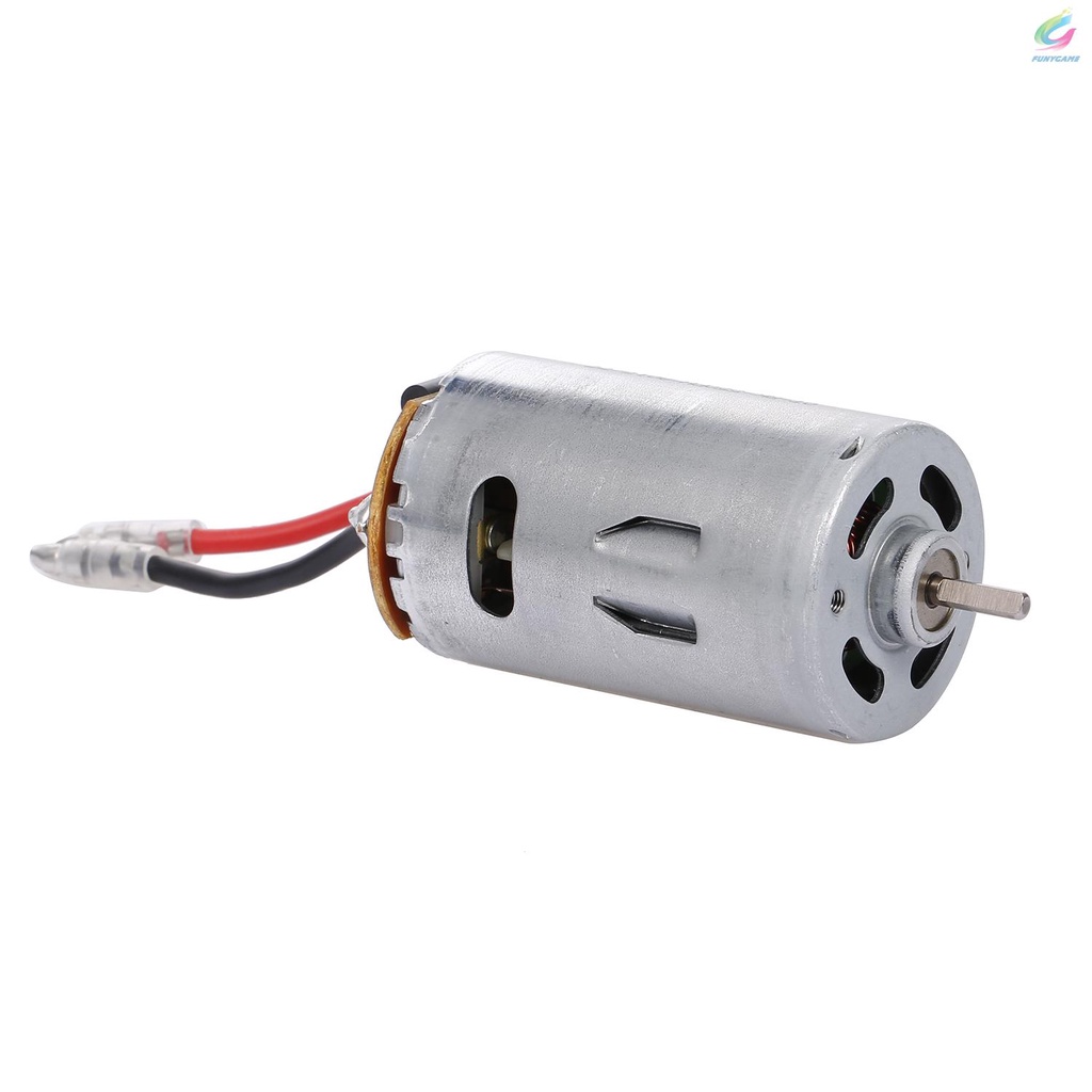 Động Cơ Chổi Than 550 7.4v 25000rpm Thay Thế Cho Xe Điều Khiển Từ Xa Wltoys Xk 144001
