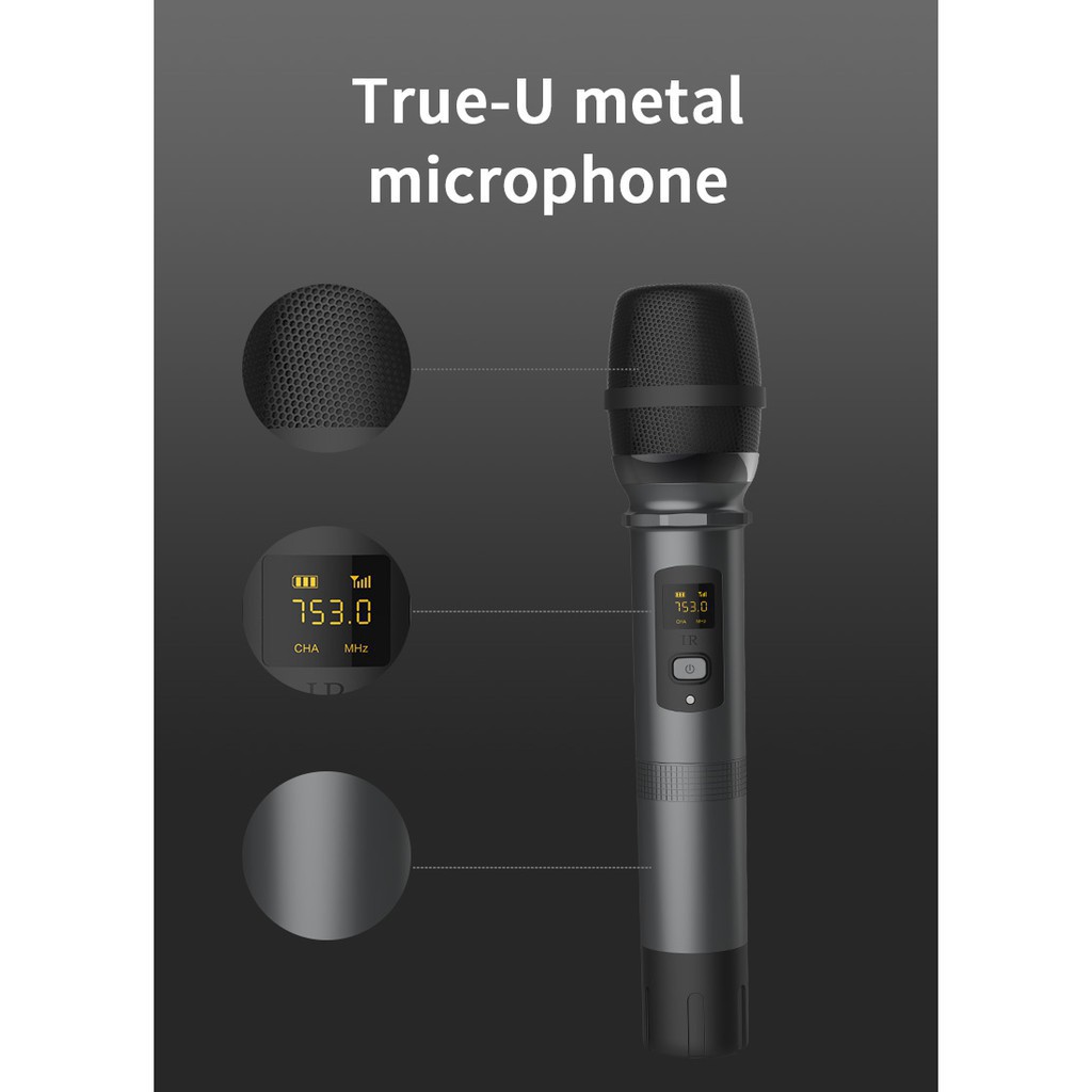 Loa bluetooth W-King K9 tặng kèm 2 mic hát karaoke bluetooth, Loa karaoke bluetooth Công Suất lớn 100W- BH 12 tháng