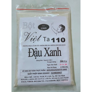 Bột đậu xanh chín bột việt ta