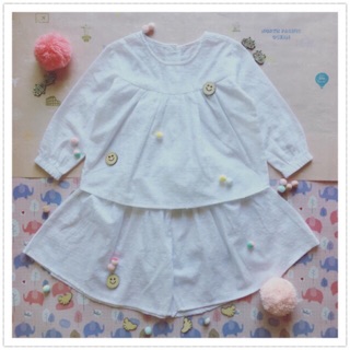 Set hoa Cotton thiết kế cho bé yêu