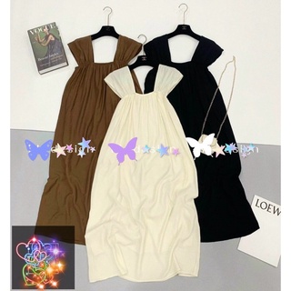 Váy bầu đầm bầu MAMADRESS dáng suông thiết kế nhún nhực chất đũi mềm mát thấm hút mồ hôi mặc đi chơi đi làm tiện lợi