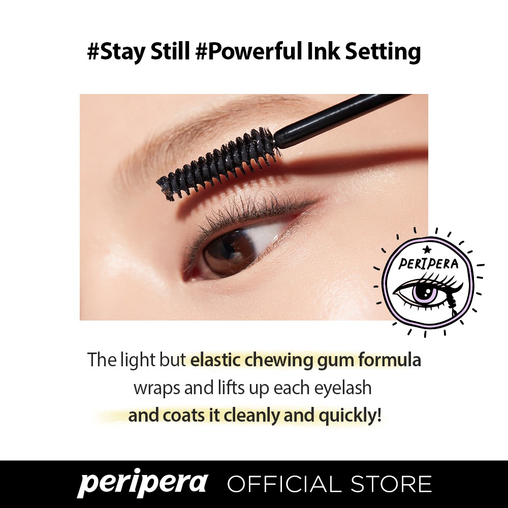 Mascara PERIPERA Ink cố định lông mi 6g | BigBuy360 - bigbuy360.vn