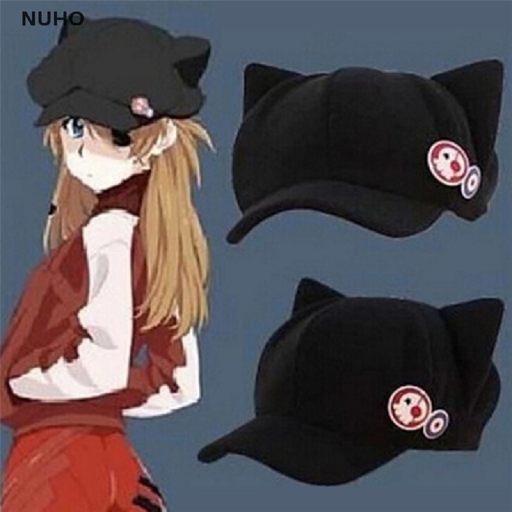 Mũ tai mèo hóa trang nhân vật Langley Soryu phim hoạt hình Neon Genesis Evangelion