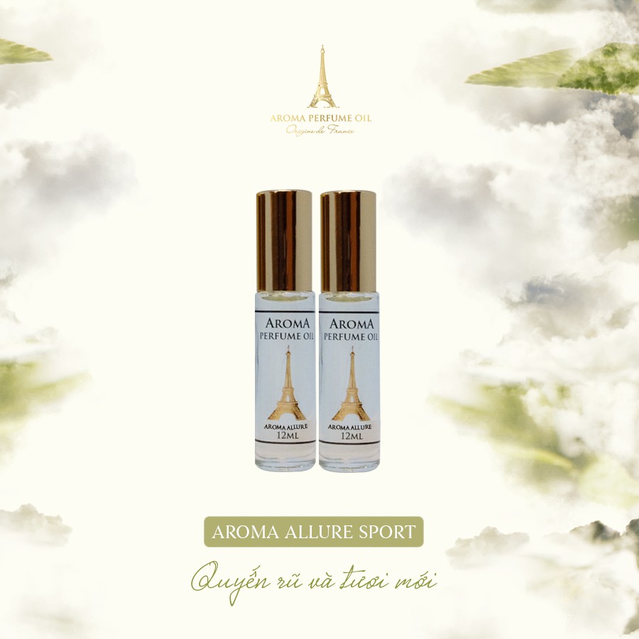Tinh Dầu Nước Hoa Pháp Aroma Allure SPM 12ml - Hiện đại , Nam tính , Mạnh mẽ | BigBuy360 - bigbuy360.vn