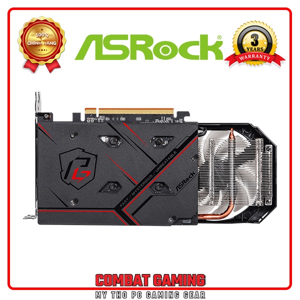 Card Màn Hình Asrock RX 6500 XT Phantom Gaming D 4GB OC