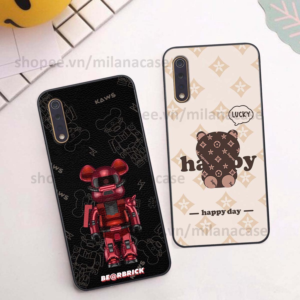 Ốp Vivo S1 / S1 Pro gấu be@rBrick gấu Teddy Kaws siêu đẹp, phong cách, cá tính