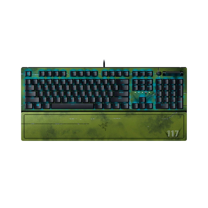 Bàn phím cơ mini máy tính không dây có dây chơi game gaming cao cấp giá rẻ bluetooth Razer BlackWidow V3 HALO Infinite 3