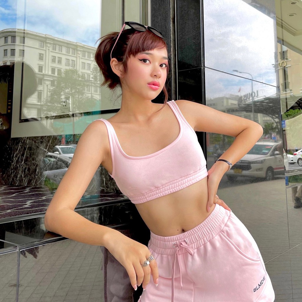 Áo croptop thun 3 lỗ nữ BLMDE | BigBuy360 - bigbuy360.vn