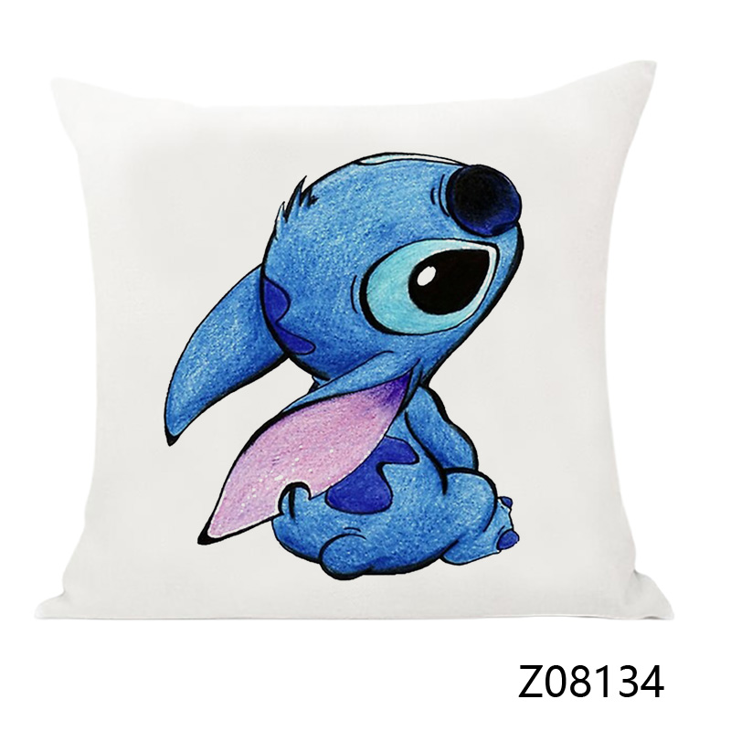 Vỏ Gối In Hình Nhân Vật Stitch Đáng Yêu