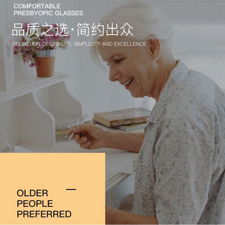 Hevia Kính Đọc Sách Hai Chức Năng Chống Hoa hd Siêu Nhẹ Đa Năng lh009