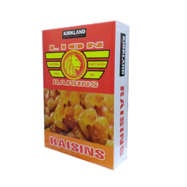 Nho khô Mỹ Kirkland Lion Raisins 380 gram