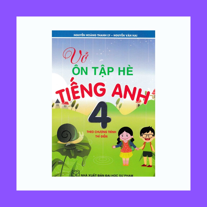 Sách - Vở Ôn Tập Hè Tiếng Anh 4