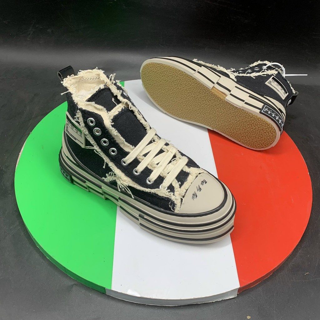 Giày sneaker xvessell cao cổ rách