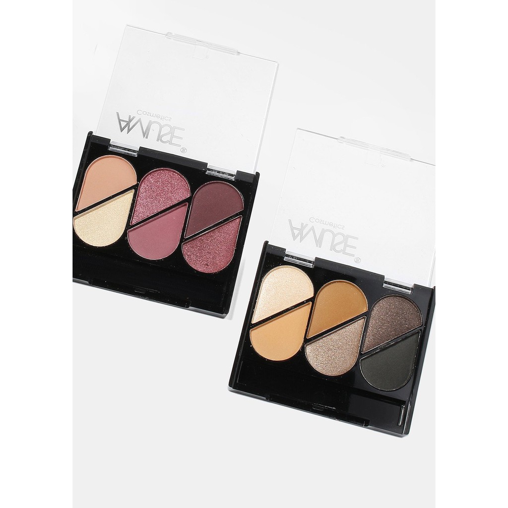 BẢNG PHẤN MẮT AMUSE Perfect Duo 6 Colors Eyeshadow