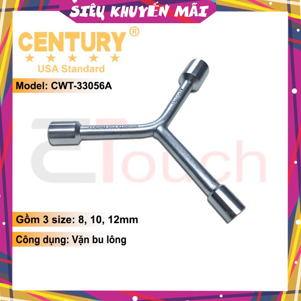 Cần Siết Chữ Y (08*10*12) A - CWT-33056-A