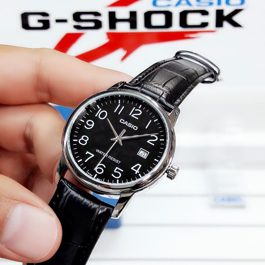 Đồng hồ nam dây da Casio Standard chính hãng Anh Khuê MTP-V002L-1BUDF | BigBuy360 - bigbuy360.vn