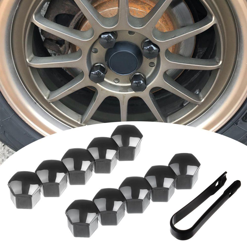 Bộ 20 Vỏ Bọc Đai Ốc Bánh Xe Hơi Bằng Nhựa 17mm Chống Bụi