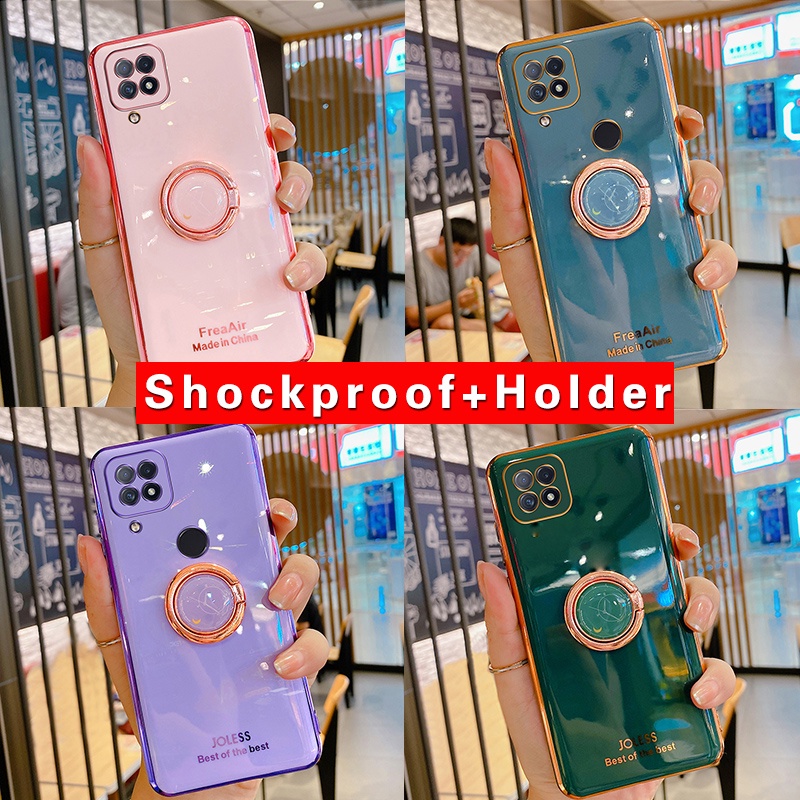 Ốp lưng realme C15 c11 2021 c11 2020 realme 8i 8 pro c12 c25 c25s c25y c21y Ốp Điện Thoại Silicon Mềm Có Giá Đỡ Cho realme C15 c11 2021 c11 2020 realme 8i 8 pro c12 c25 c25s c25y c21y