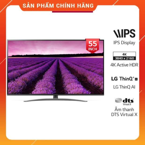 SIÊU hỏa tốc [FreeShip]  Smart Tivi LG NanoCell 55 inch 4K UHD 55SM8100PTA - Hàng Chính Hãng | WebRaoVat - webraovat.net.vn