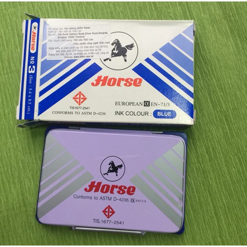 mực lăn tay nhãn hiệu Horse-MLT-00001