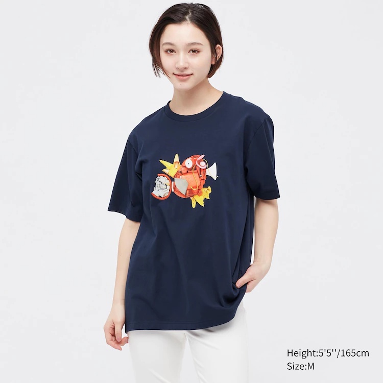 Áo thun in họa tiết Unilo T-Shirt - 69 - Xanh Navy