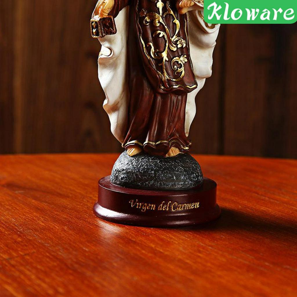 Mô Hình Tượng Công Giáo Đức Mẹ Mary Madonna Bằng Nhựa Resin