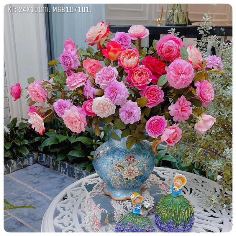 Bình hoa gốm sứ phong cách Bắc Âu