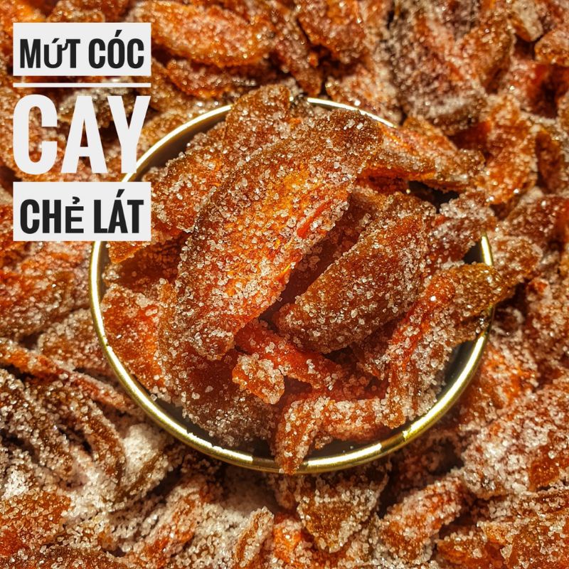 300gr mứt cóc cay chẻ lát