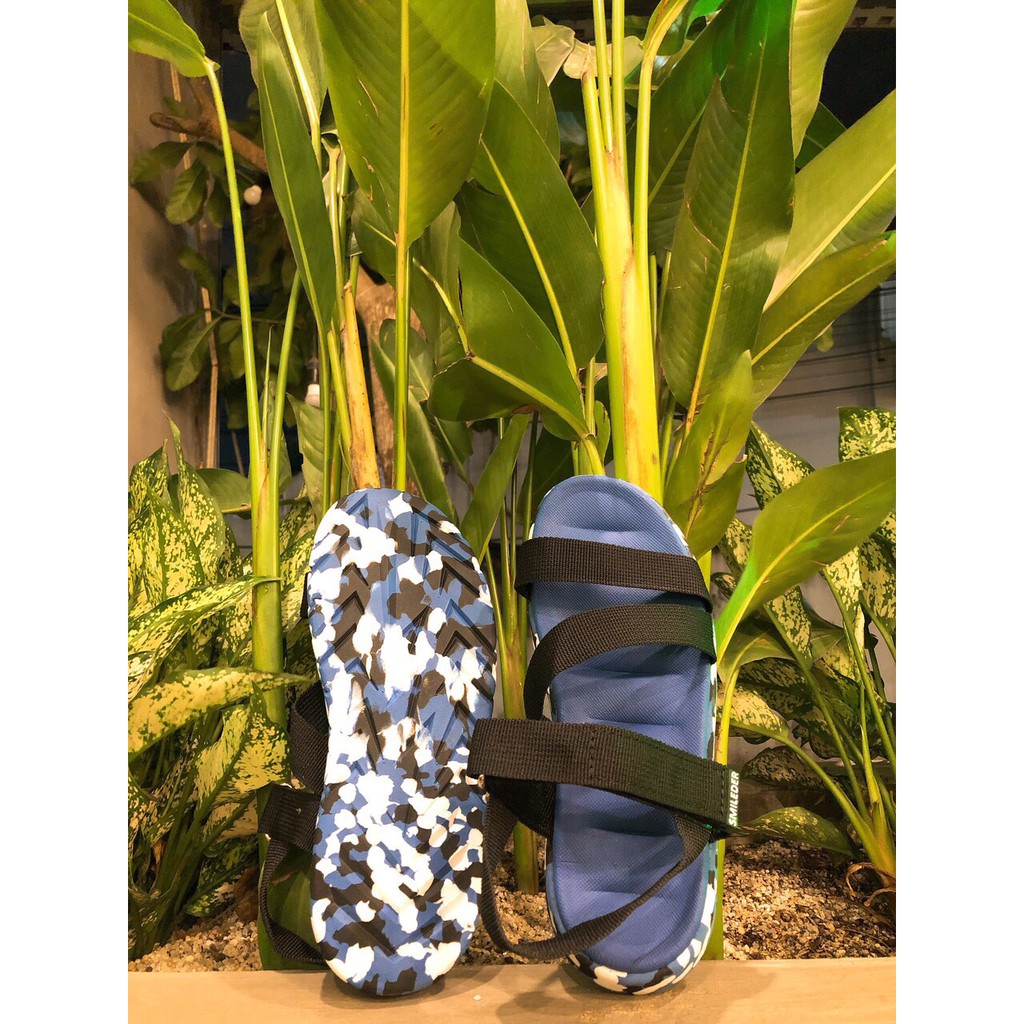 Giày sandal nam nữ SMILEDER camo đi học đi làm [ẢNH THẬT]