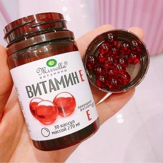 Vitamin E đỏ Nga Mirrolla 270mg