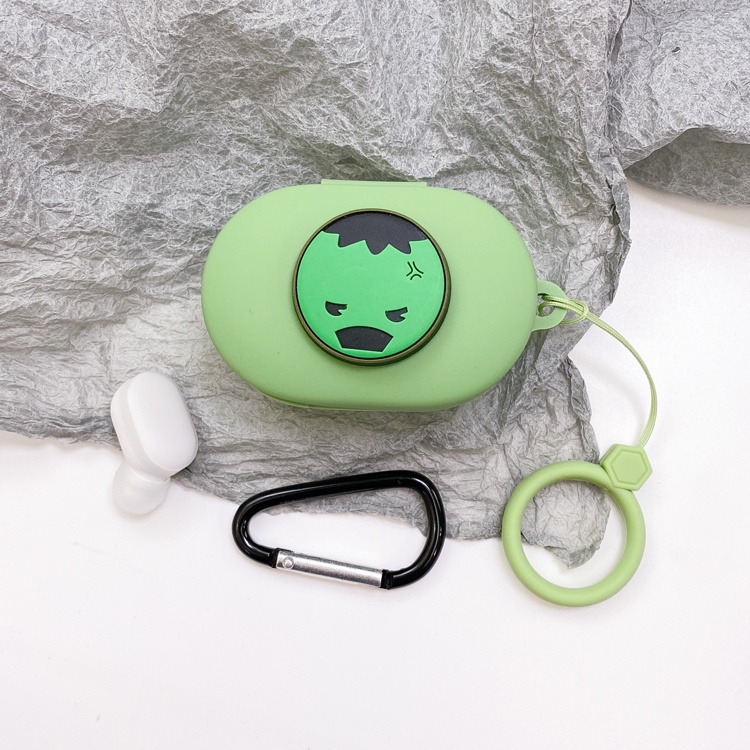 Vỏ bảo vệ hộp sạc tai nghe Xiaomi Redmi AirDots 2/ S Bluetooth chất liệu mềm họa tiết Marvel trẻ trung