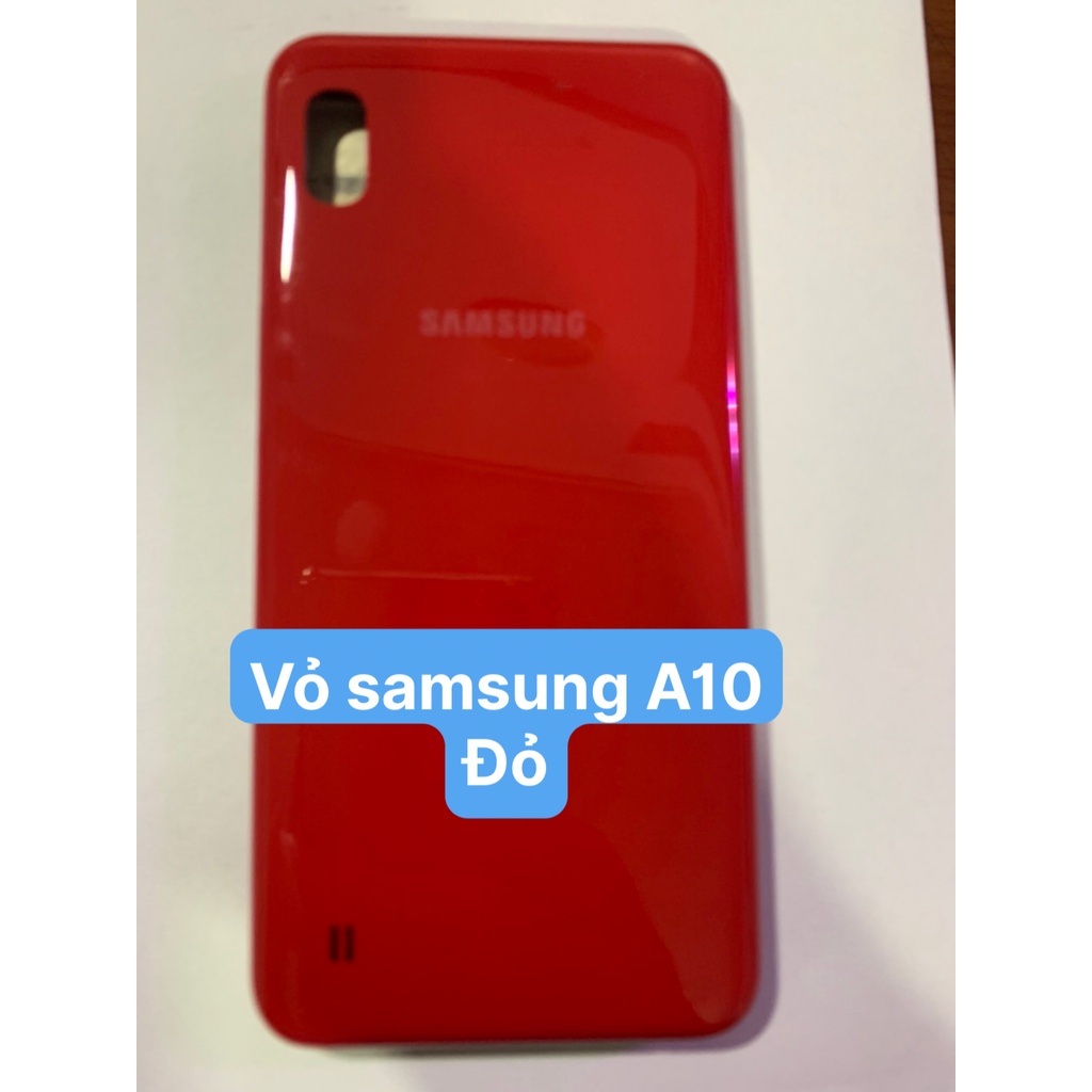 Bộ vỏ samsung A10 - (gồm lưng, xương, phím, kính camera)