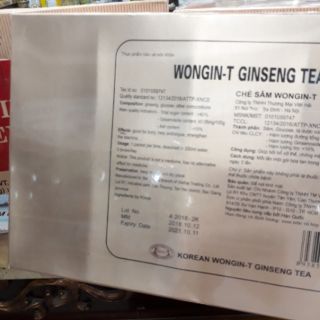 Trà Ginseng Tea Wongin – T ( Hàn Quốc)