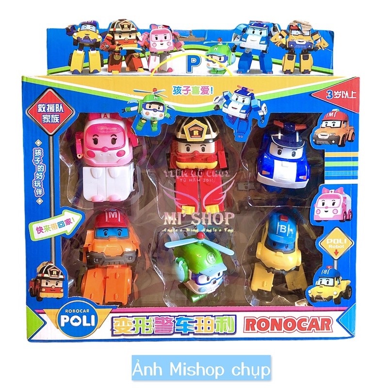 Nhiều mẫu - Mô Hình Robocar Poli & Các Bạn Biến Hình 💥💥 Xe Tải chở Poli