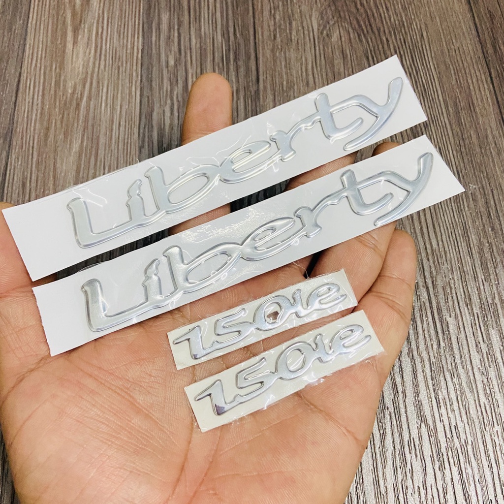 BỘ TEM CHỮ DÁN FULL XE LIBERTY HÀNG ĐẸP