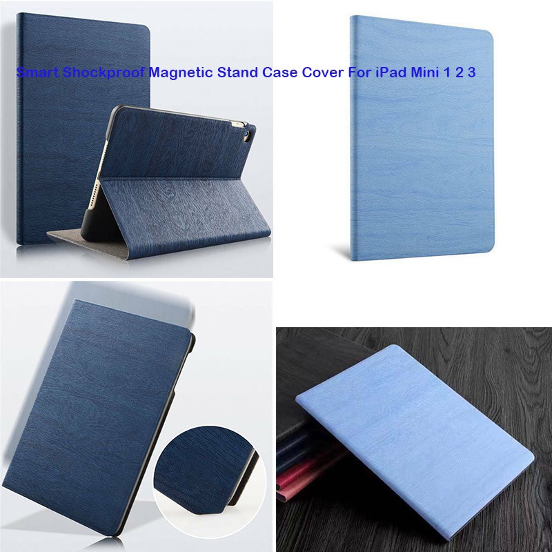 Smart Shockproof Magnetic Stand Case Cover For iPad Mini 1 2 3