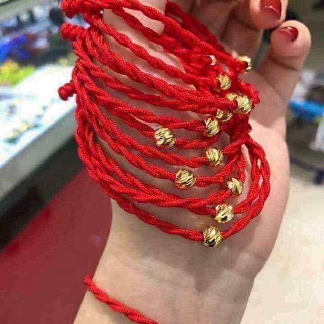 [ HÀNG CÓ SẴN ] vòng đỏ may mắn