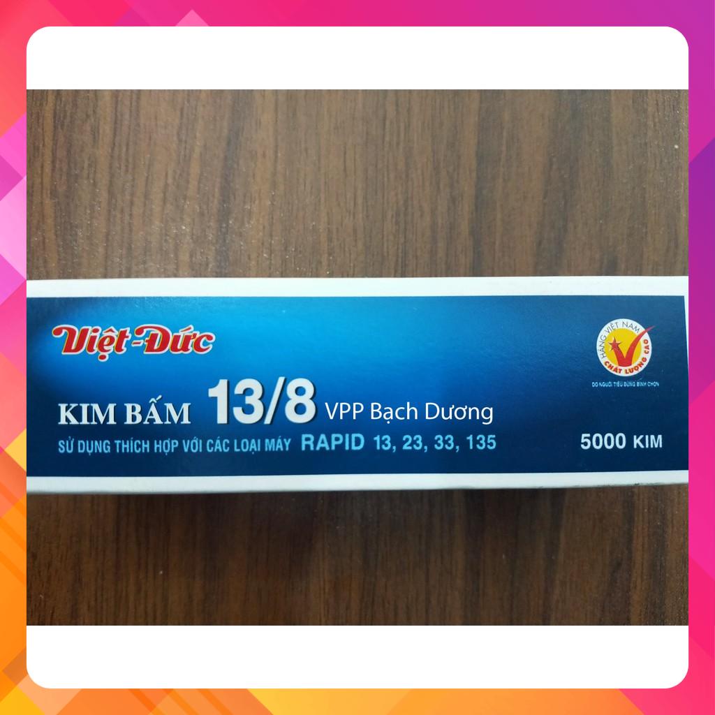 Kim bấm gỗ 13/8 Việt Đức - hộp 5000 kim