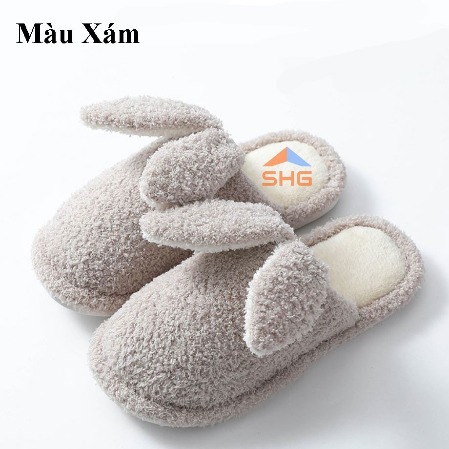 {SUSAM STORE} DÉP BÔNG XOẮN TAI THỎ