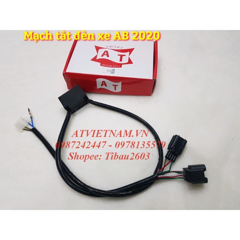 Mạch tắt mở đèn chính AB 2020 - tích hợp passing đèn chính