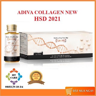 ✅ COLLAGEN ADIVA DẠNG NƯỚC - HỘP 14 LỌ - MẪU MỚI NHẤT