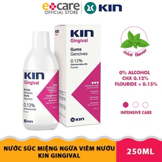 Nước súc miệng Kin Gingival ngăn ngừa viêm nướu 250ml