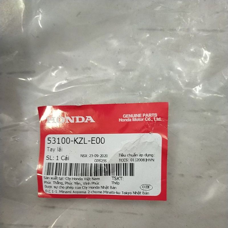 Ghi đông ( Tay lái ) Honda Vision 110 đời đầu 2011 2012 2013
