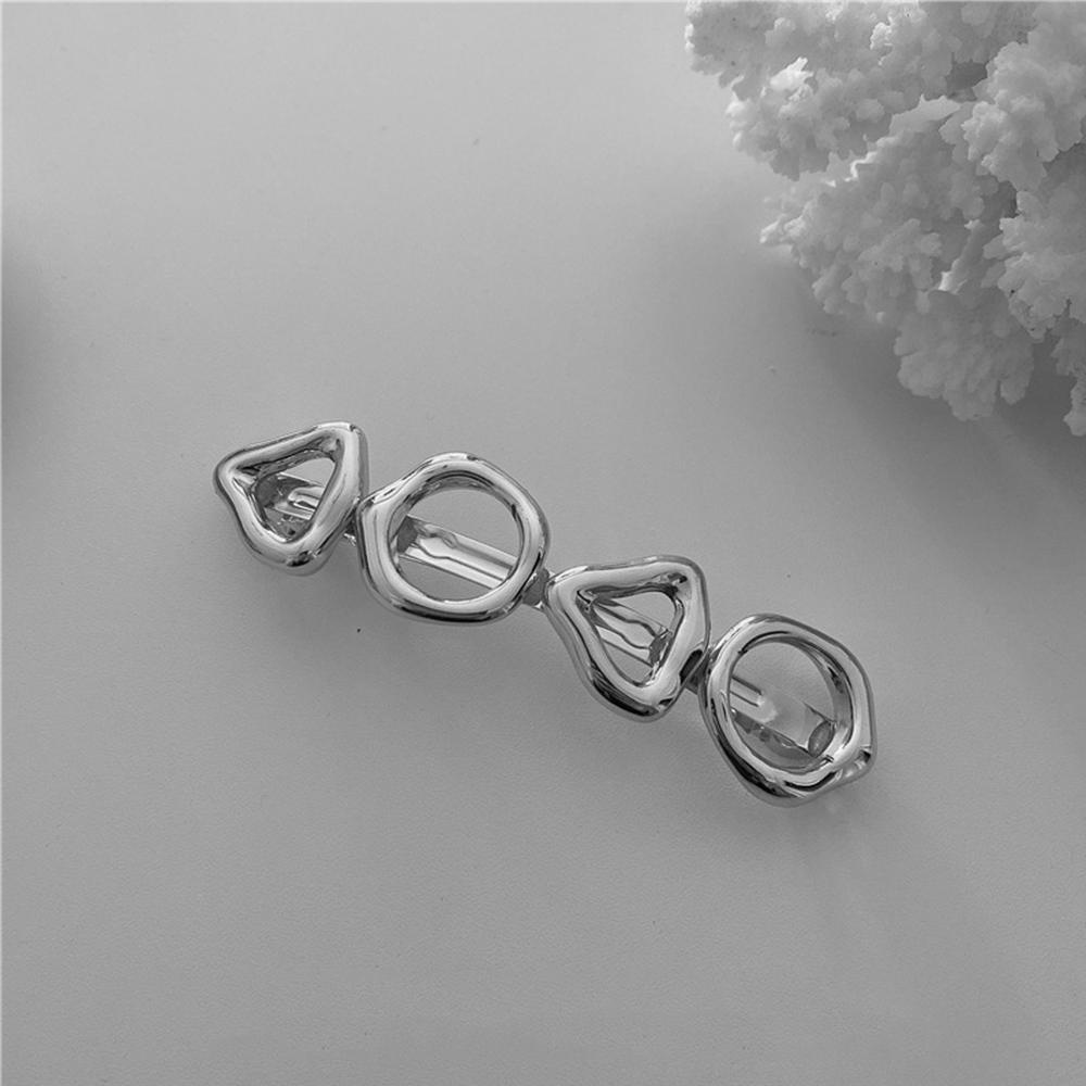 Kẹp Tóc Kim Loại Đơn Giản Phong Cách Vintage WMES15H