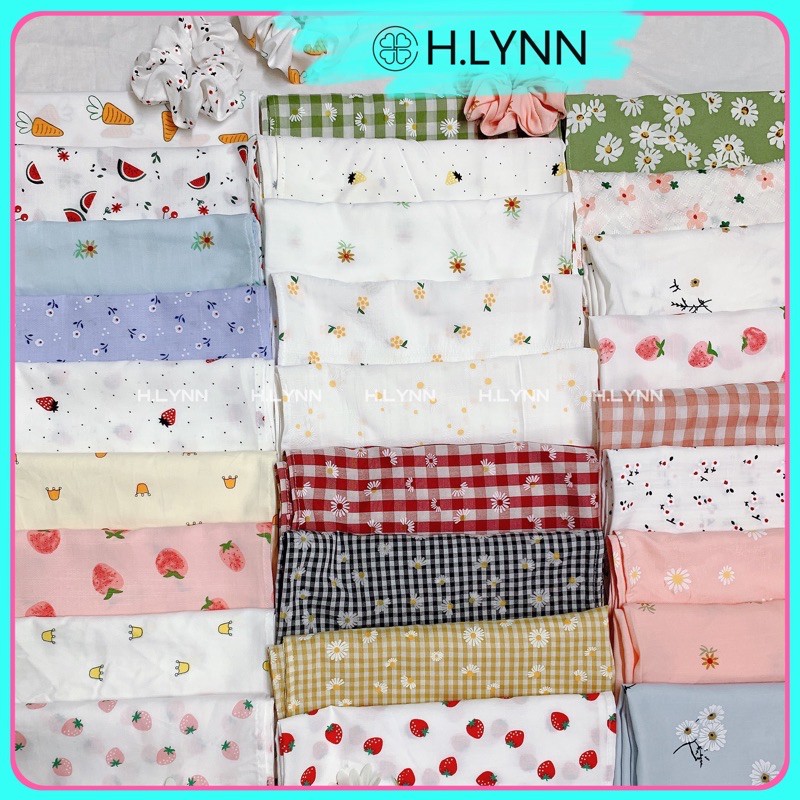 [Mã FAWINTER hoàn 15% xu đơn 99K] Khăn bandana và scrunchies loại đẹp bảng 2 bán rời | BigBuy360 - bigbuy360.vn