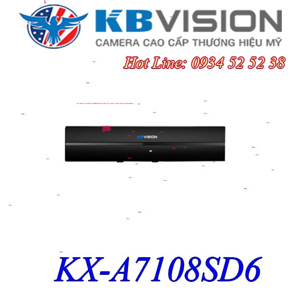 Đầu ghi hình 8 kênh 5 in 1 KBVISION KX-A7108SD6